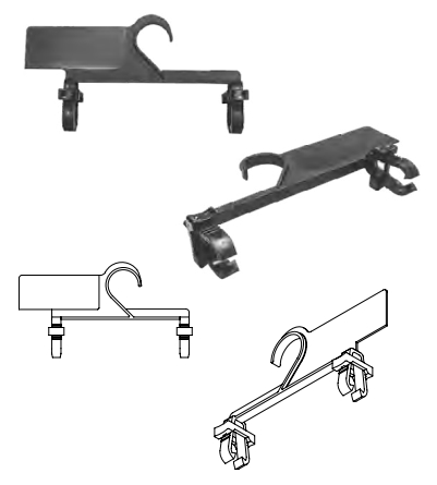 Universalaufhänger mit Schnalle