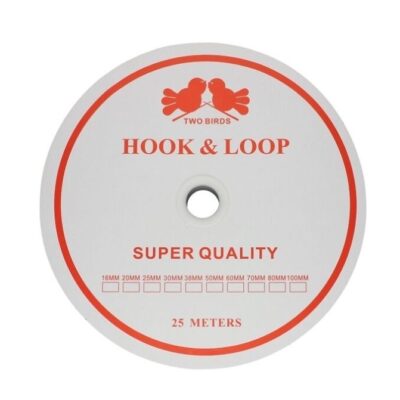 Black Hook Velcro Tape 580 PES/Nylon – 25 meters